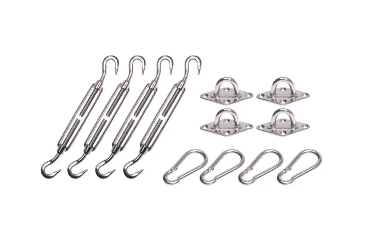 Sonnensegel Befestigungskit - Profi Edelstahl - CHiLA ...einfach gutes Spielzeug!