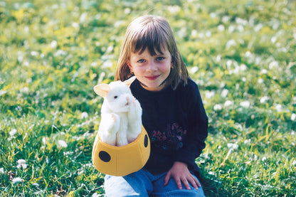 Handspielpuppe Maus im Käse DesignPlüsch BLS GmbH, Kopernikusstraße 1, 74670 Forchtenberg; Kontakt: mail@bls.de