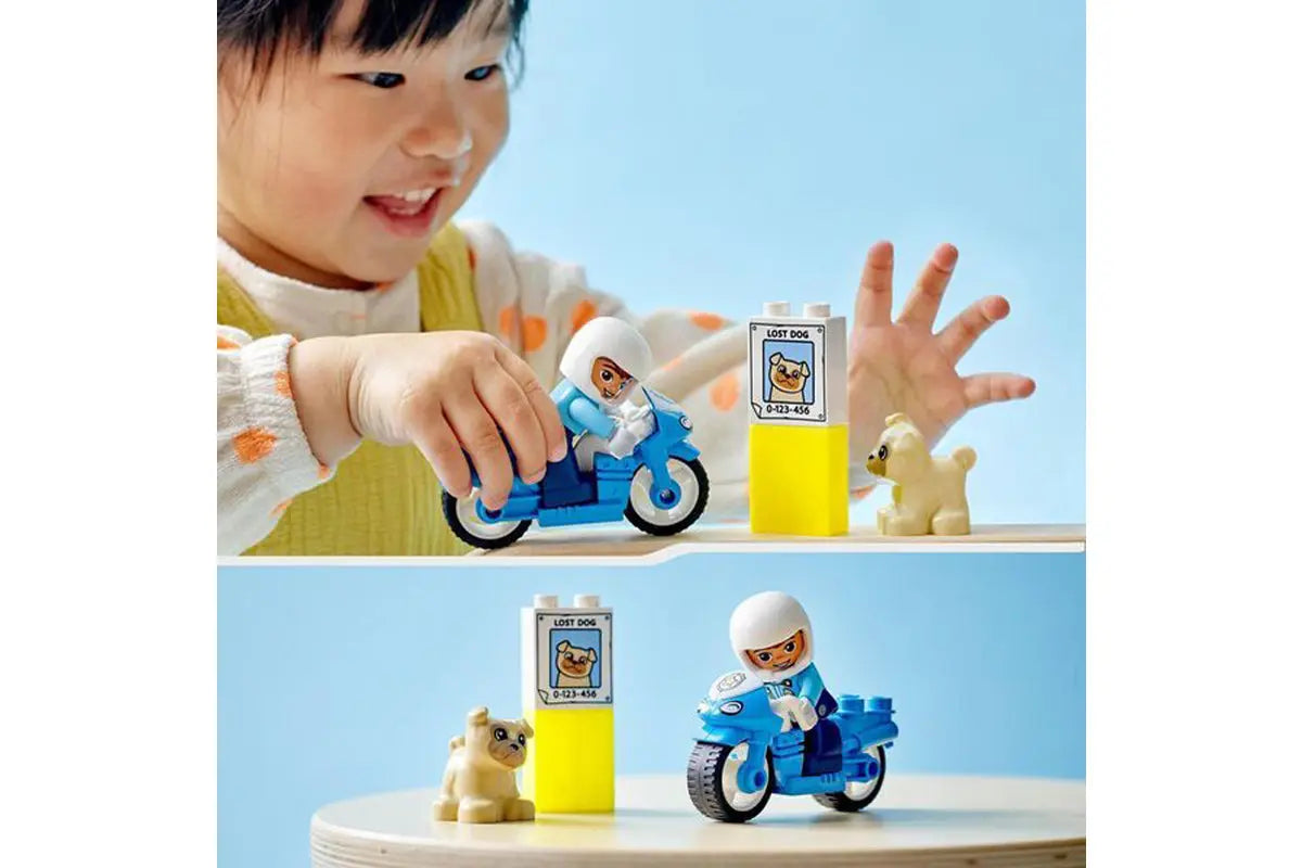 LEGO DUPLO - Polizeimotorrad - CHiLA ...einfach gutes Spielzeug!