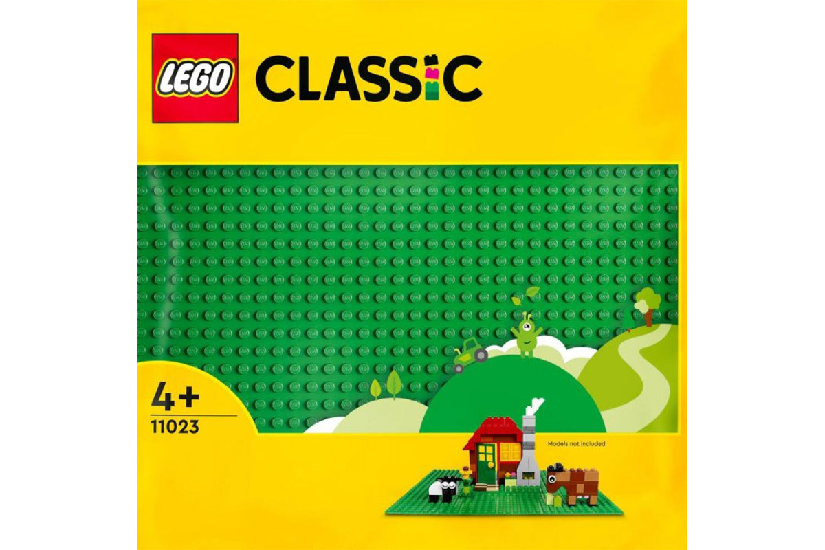 LEGO Classic - Bauplatte - Grün LEGO, LEGO Education, Aastvej 1, DK-7190 Billund, https://education.lego.com/de-de/support/