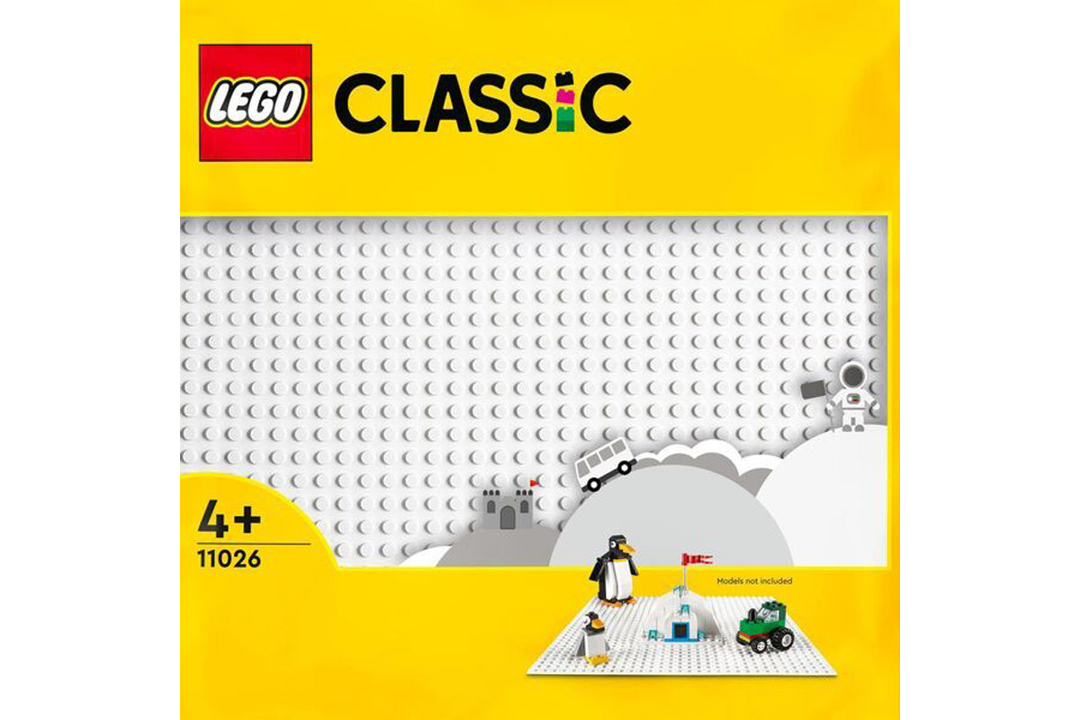 LEGO Classic - Bauplatte - Weiß LEGO, LEGO Education, Aastvej 1, DK-7190 Billund, https://education.lego.com/de-de/support/