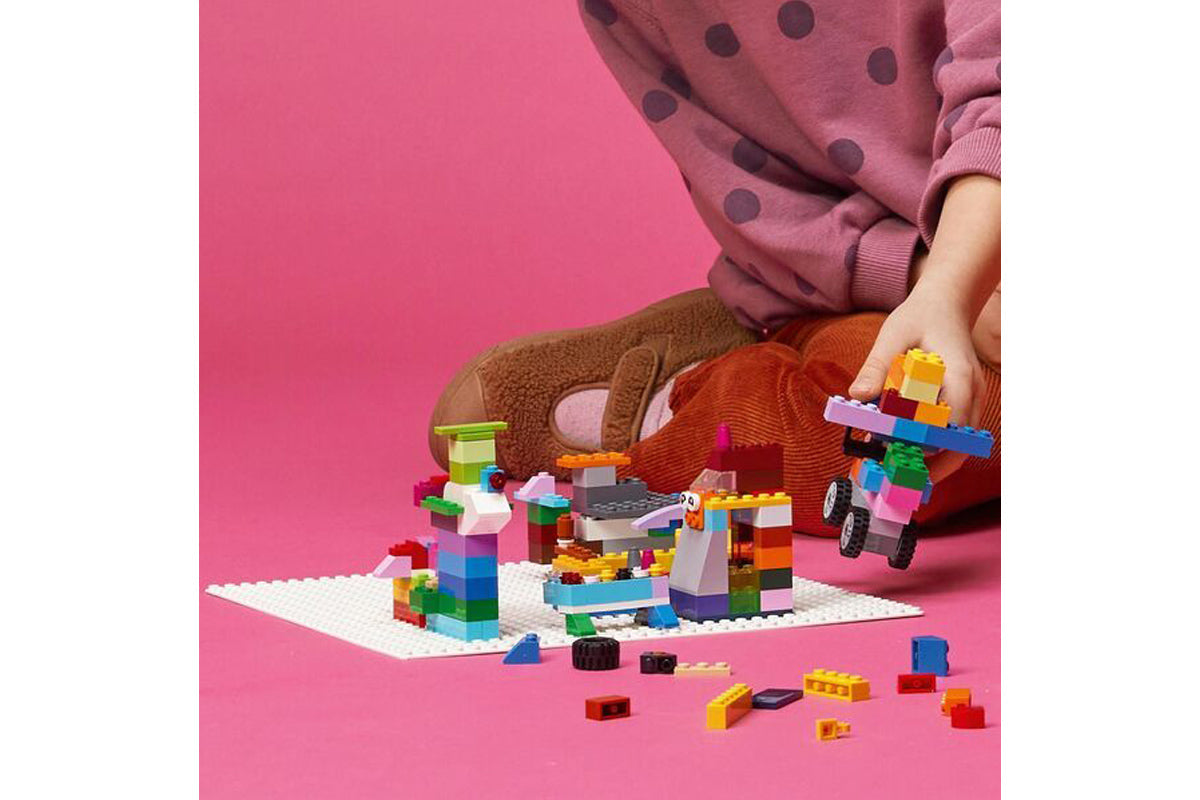 LEGO Classic - Bauplatte - Weiß LEGO, LEGO Education, Aastvej 1, DK-7190 Billund, https://education.lego.com/de-de/support/