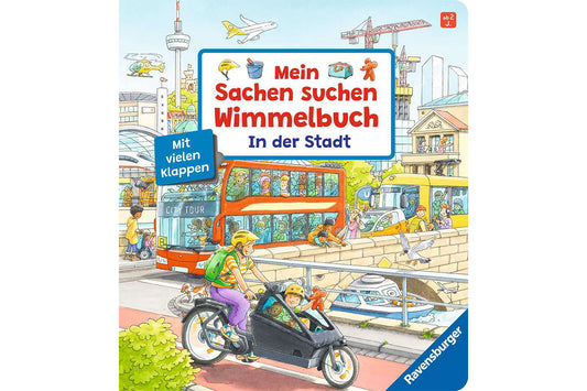 Mein Sachen suchen Wimmelbuch: In der Stadt - CHiLA ...einfach gutes Spielzeug!