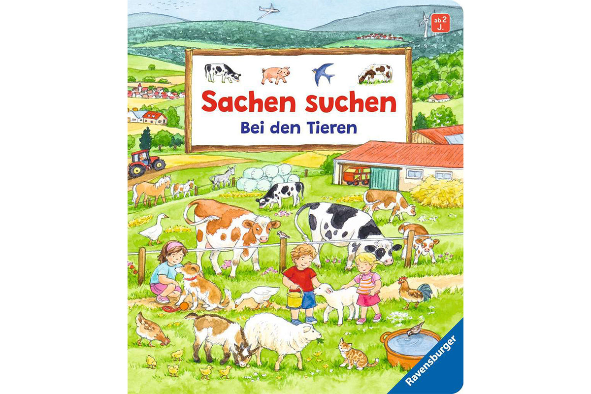 Sachen suchen - Bei den Tieren - CHiLA ...einfach gutes Spielzeug!