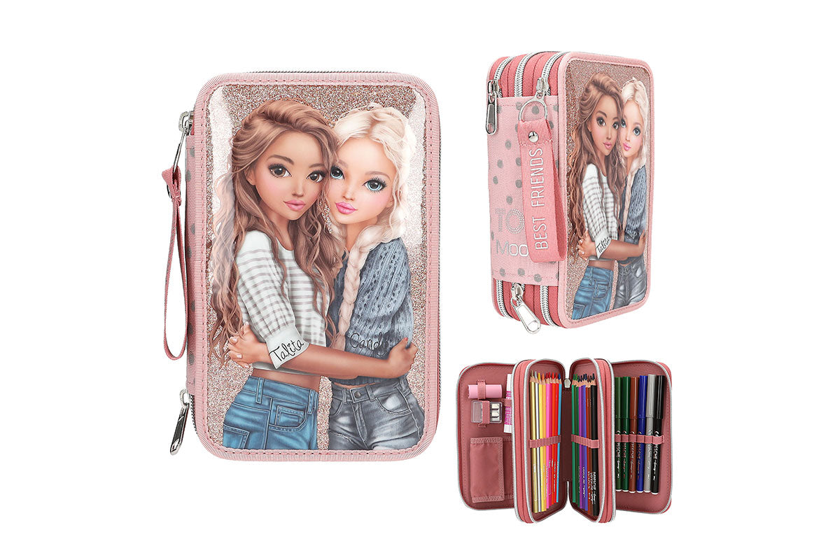 TOPModel - 3 Fach Federtasche DOTS