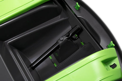 Luge enfant KHW Snow Fox avec frein et volant - anthracite