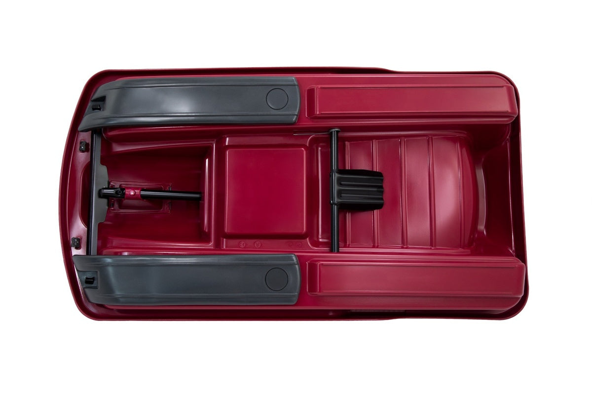 Luge enfant KHW Snow Fox avec frein et volant - couleur baie