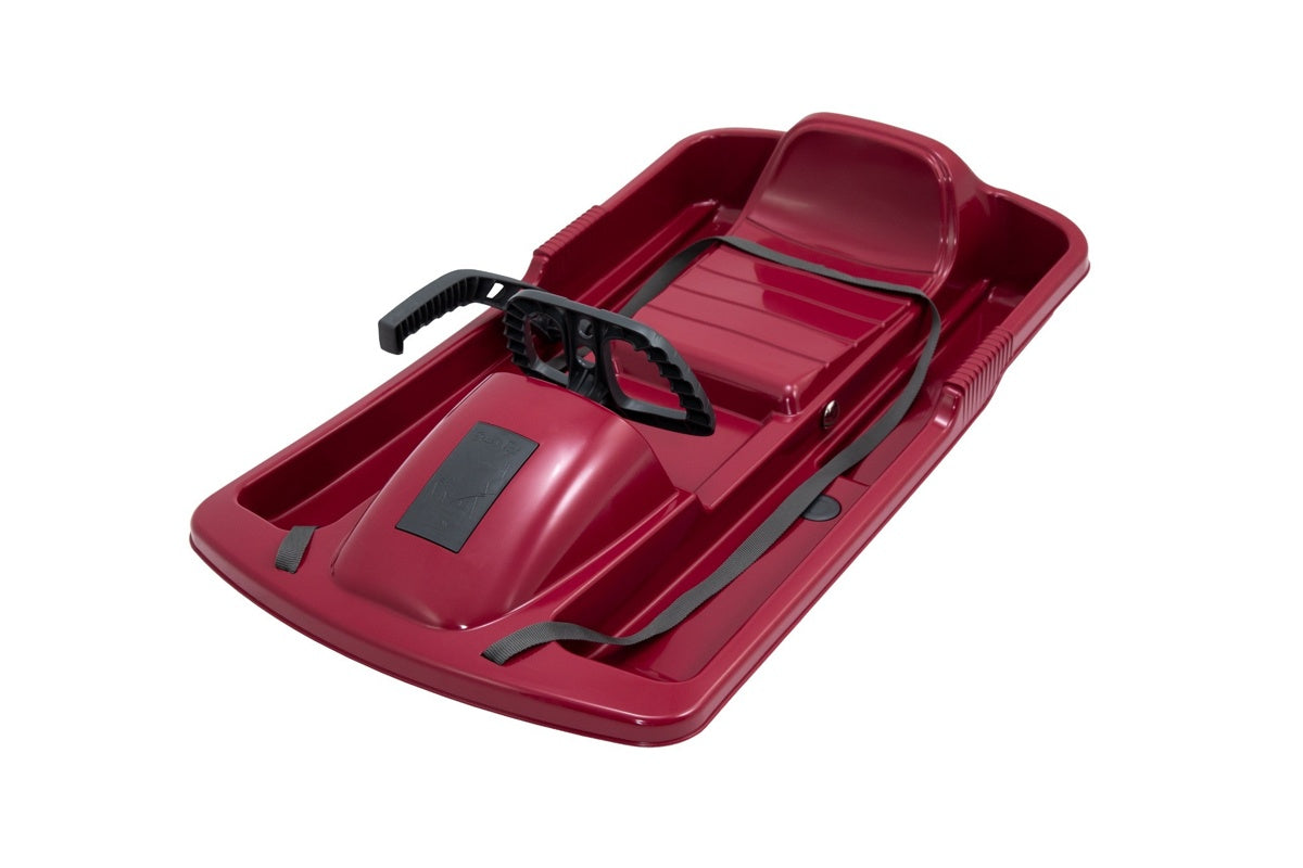 Luge enfant KHW Snow Fox avec frein et volant - couleur baie