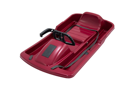 Luge enfant KHW Snow Fox avec frein et volant - couleur baie