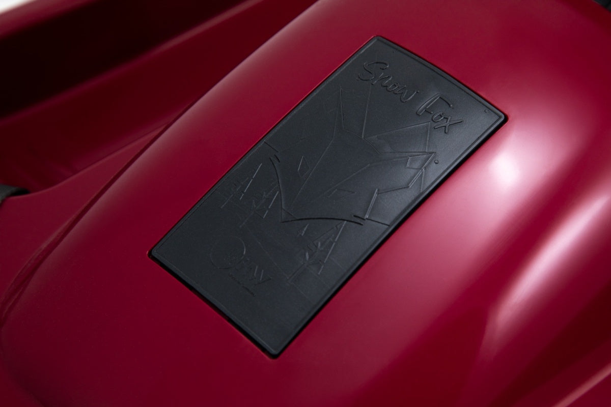 Luge enfant KHW Snow Fox avec frein et volant - couleur baie