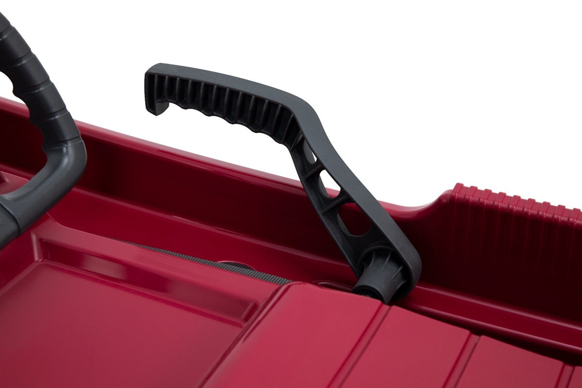 Luge enfant KHW Snow Fox avec frein et volant - couleur baie