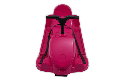 KHW Snow Quad – Luge pour enfants avec volant – rose