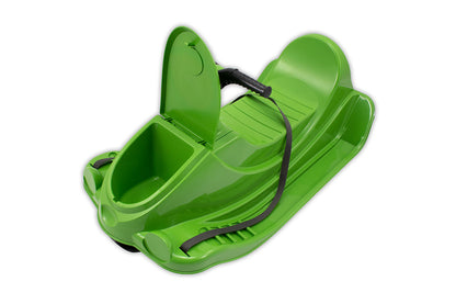 KHW Snow Quad – Luge pour enfants avec volant – verte