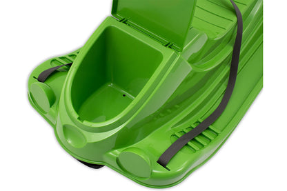 KHW Snow Quad – Luge pour enfants avec volant – verte