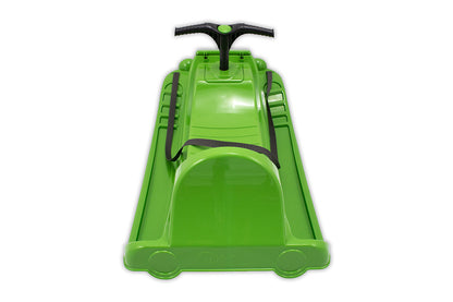 KHW Snow Quad – Luge pour enfants avec volant – verte