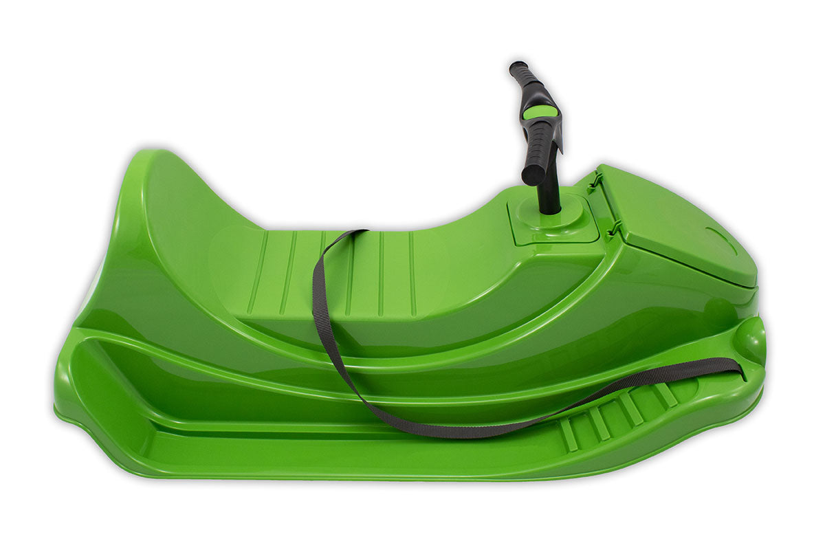 KHW Snow Quad – Luge pour enfants avec volant – verte