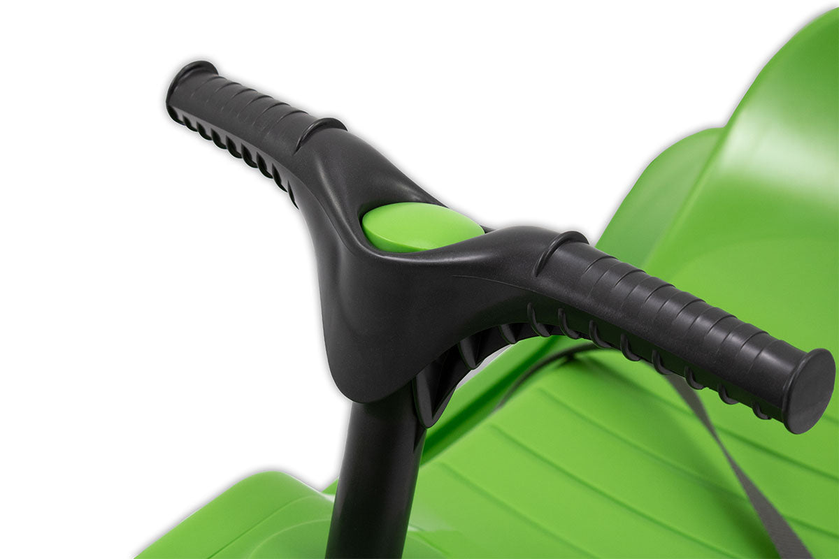 KHW Snow Quad – Luge pour enfants avec volant – verte