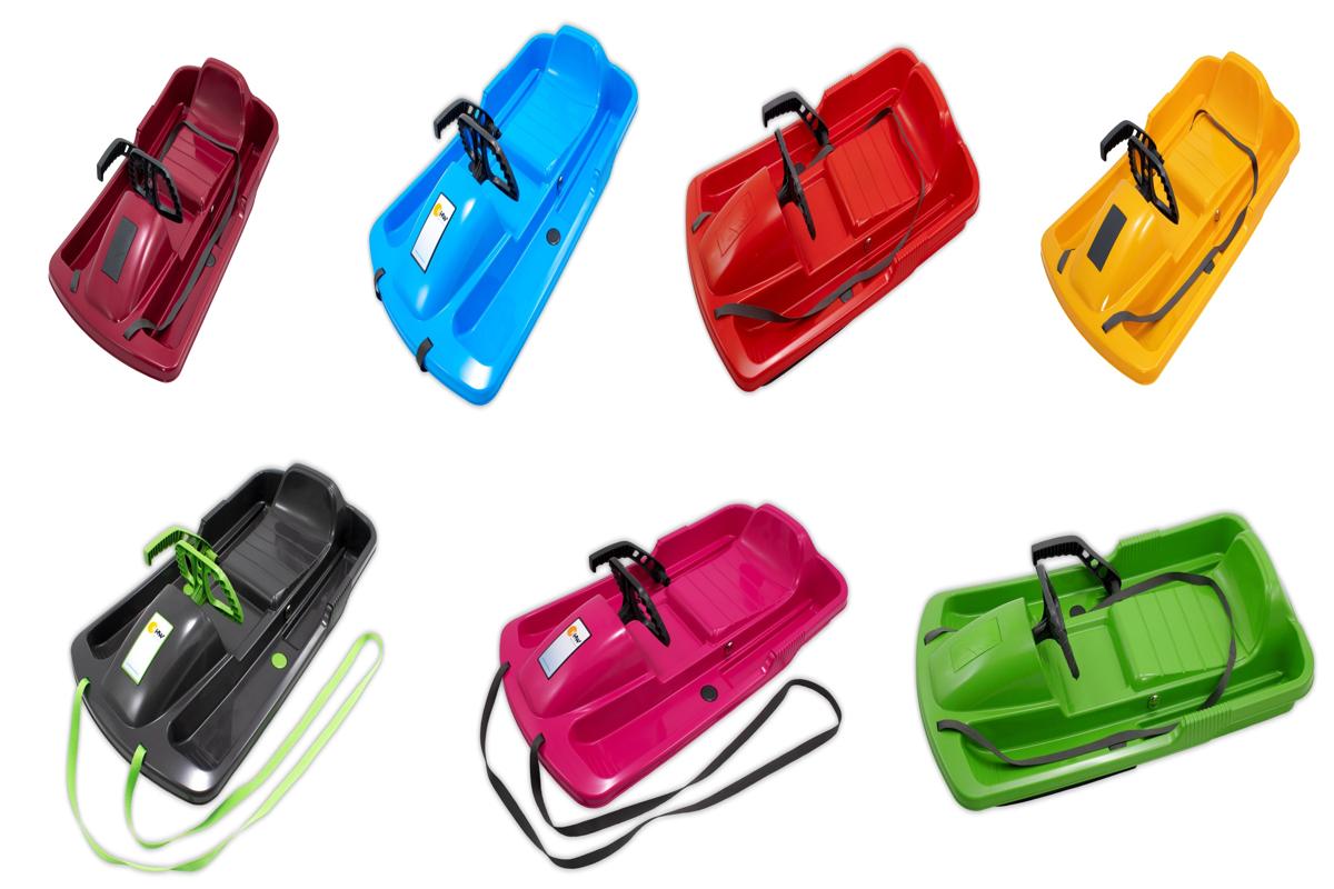 Luge KHW Snow Fox pour enfants avec frein et volant