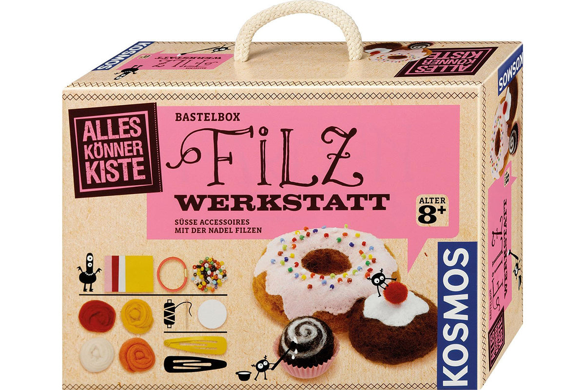 Atelier de feutrine en boîte à loisirs créatifs