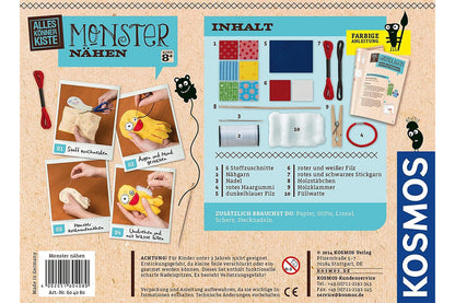 Boîte à outils de couture monstre