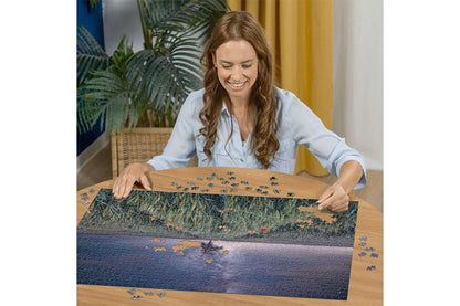 Puzzle - Ciel nocturne au-dessus du champ de maïs