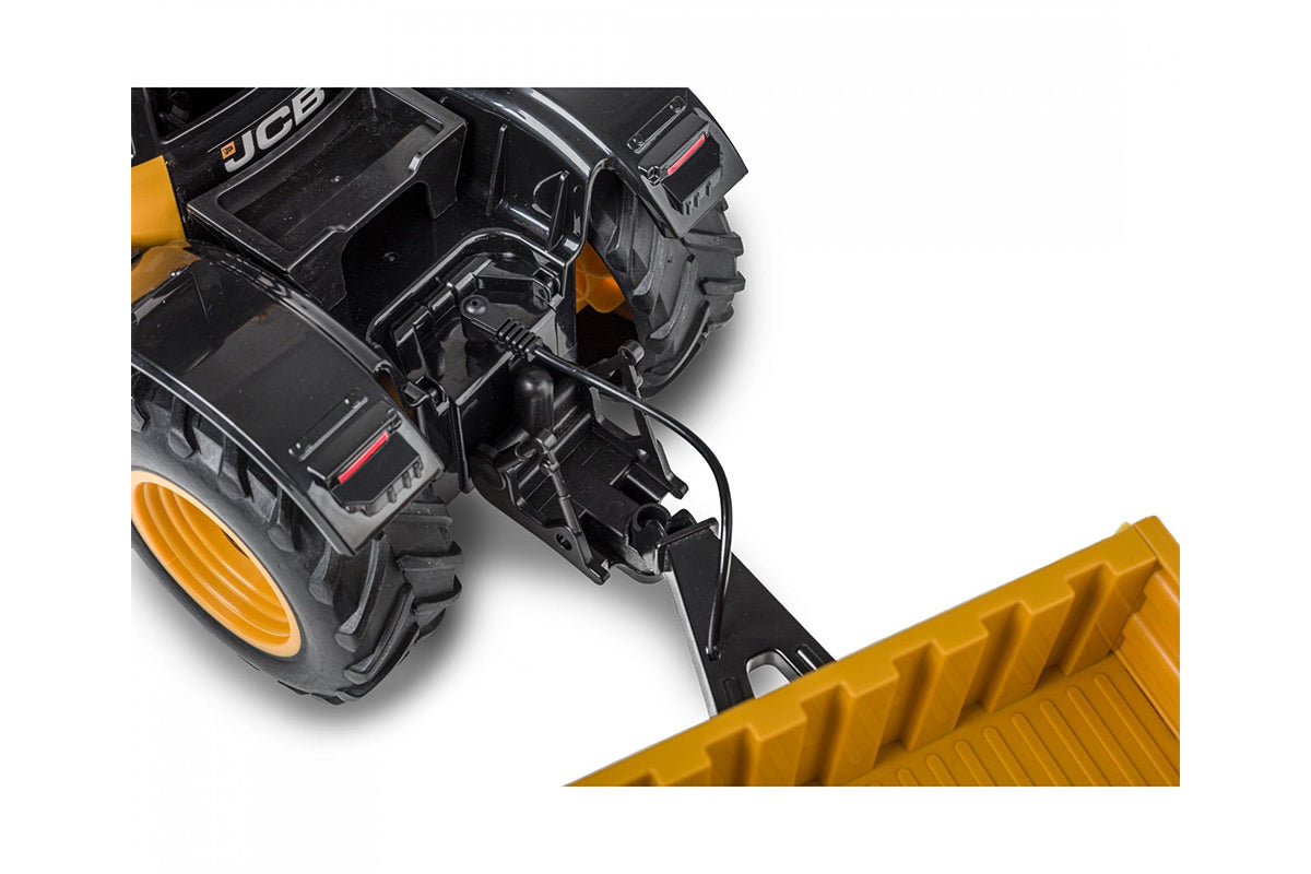 Tracteur radiocommandé JCB 1:16 avec remorque 2,4 GHz 100 % RTR